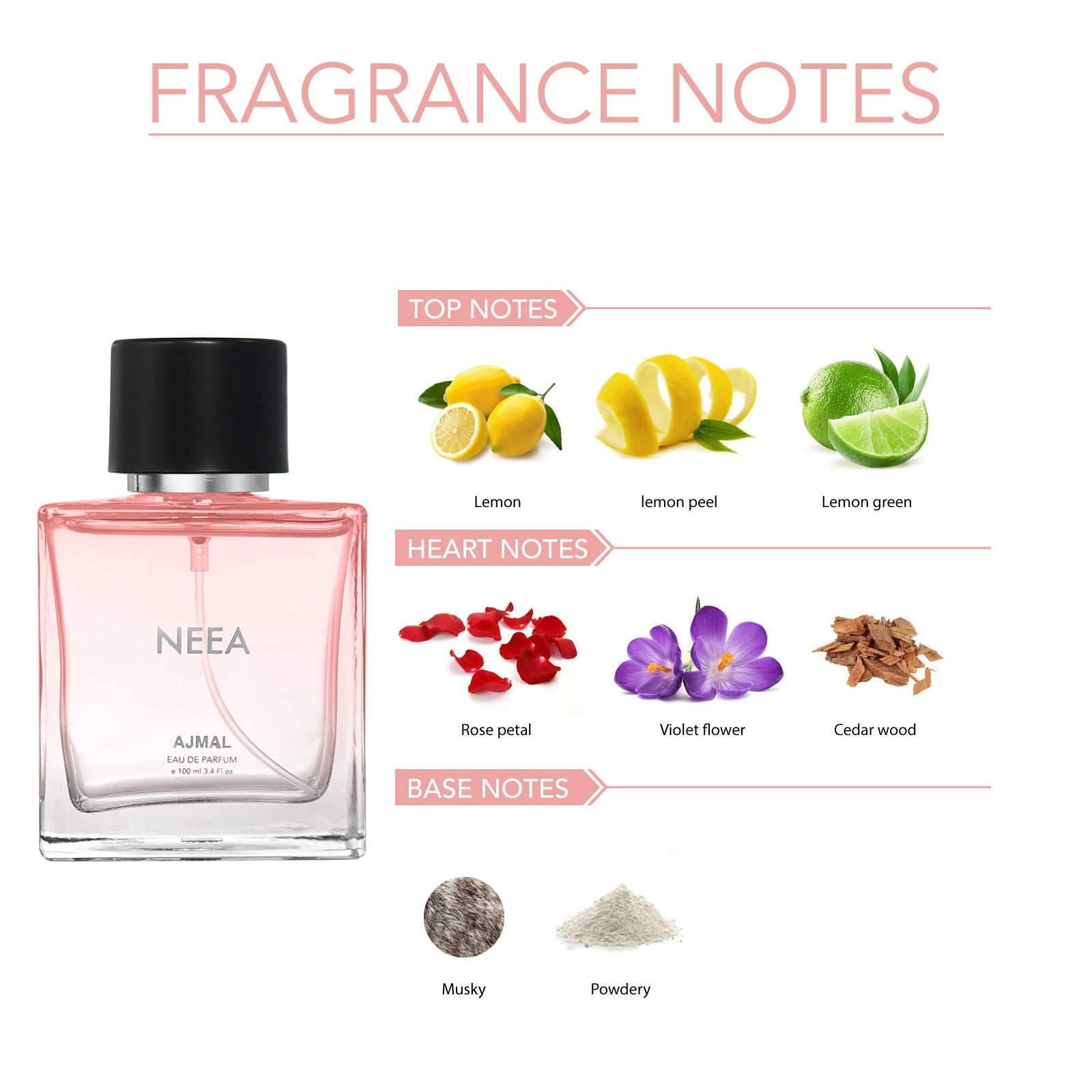 NEEA Perfume 100ML for Women - Image 2 - Buy from Indicrest