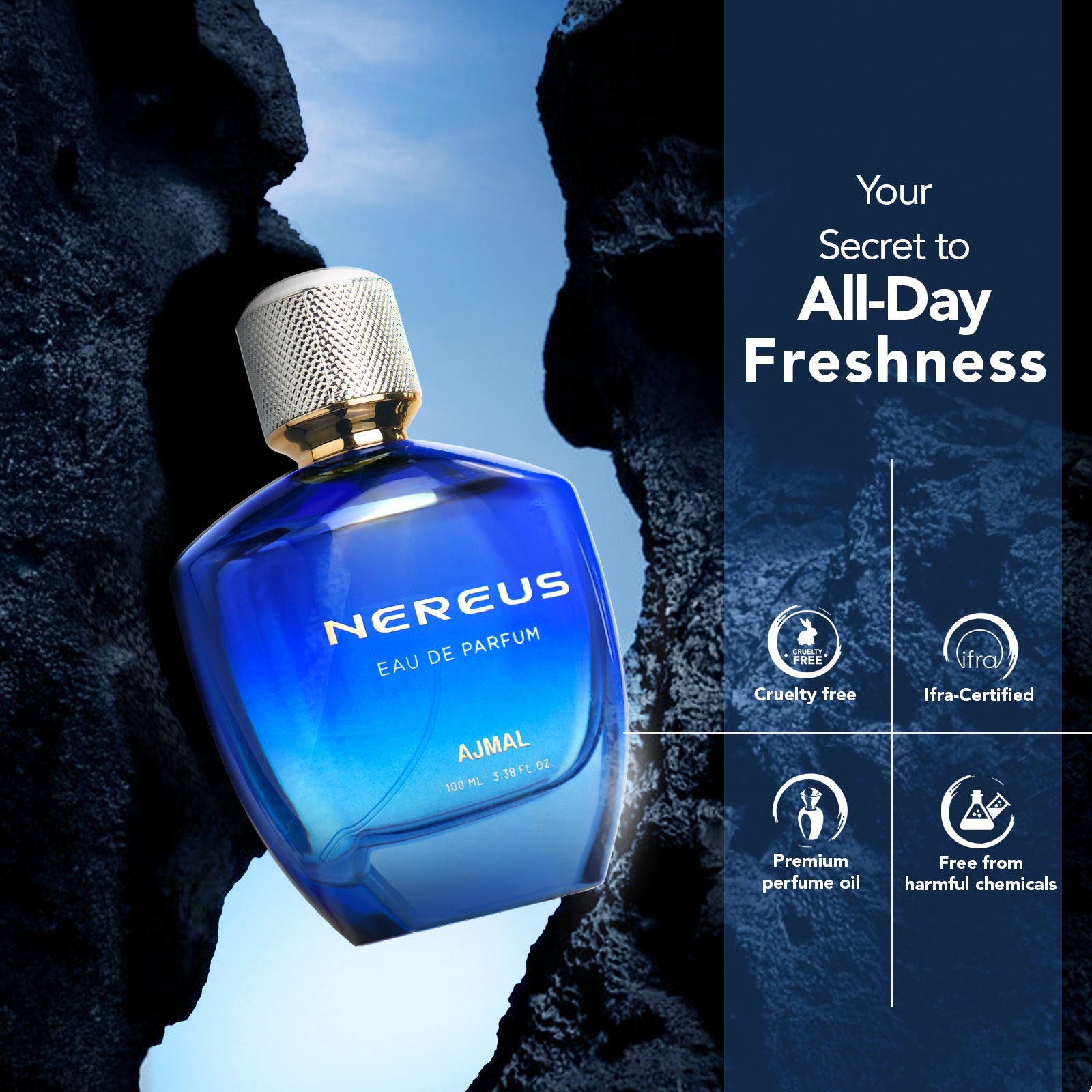 NEREUS Perfume 100ML for Unisex - Image 3 - Buy from Indicrest