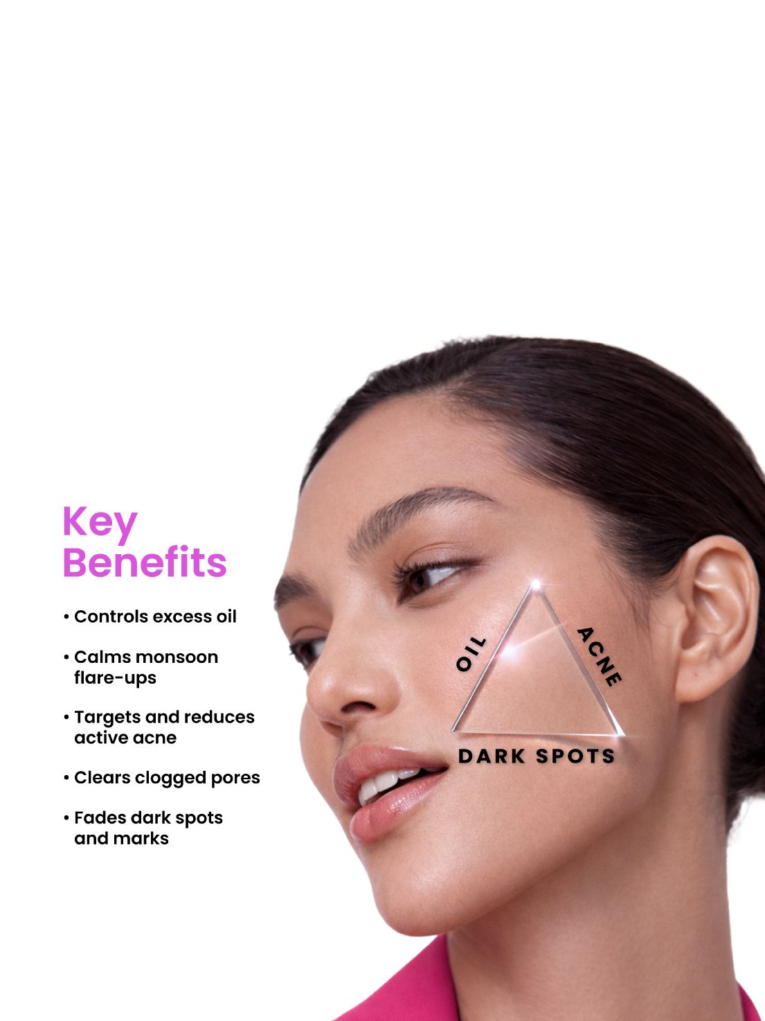 Foxtale 12% Niacinamide Clarifying Serum Controls oil, reduces acne, and fades dark spots in 14 days | 10 ml - Image 3 - Buy from Indicrest