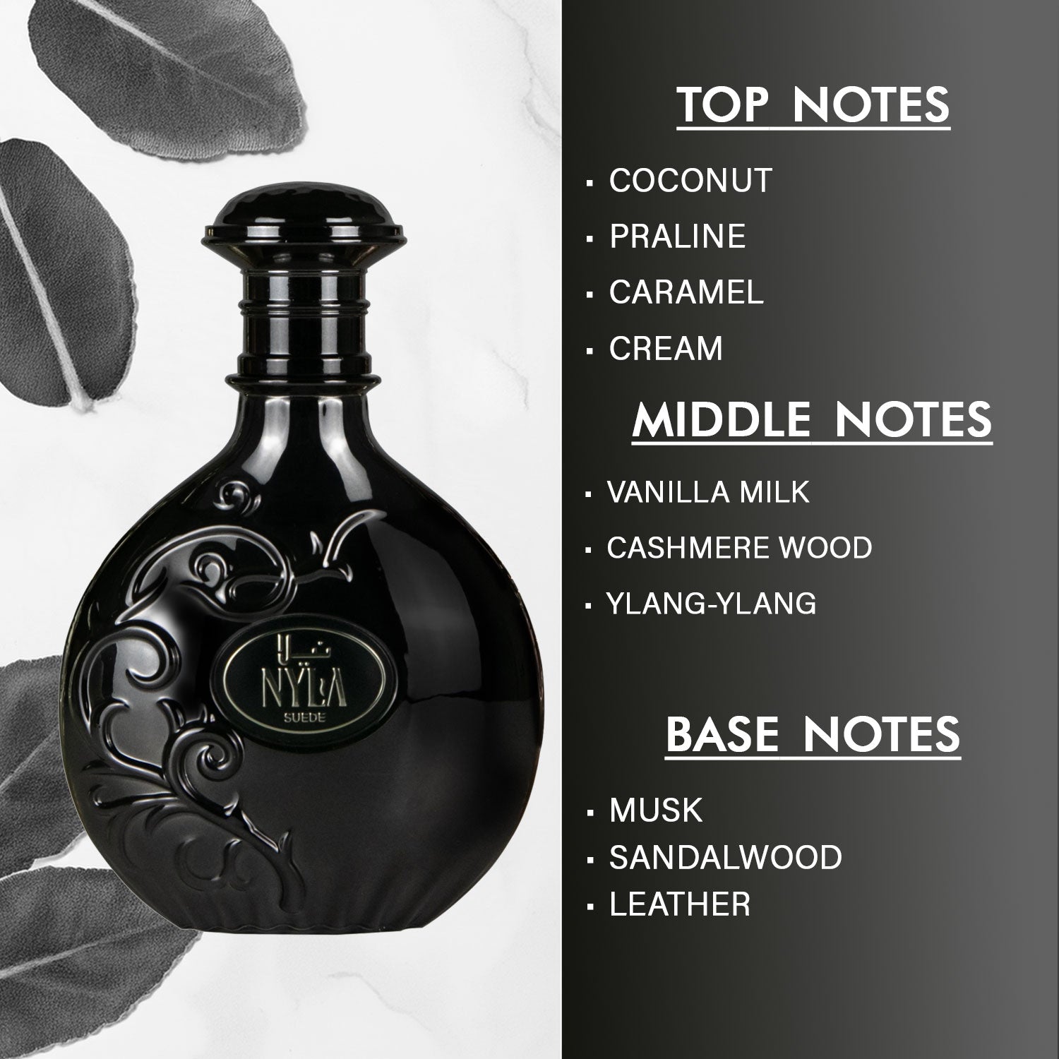 Arabiyat Prestige Nyla suede EDP, 80ml Unisex - Image 4 - Buy from Indicrest
