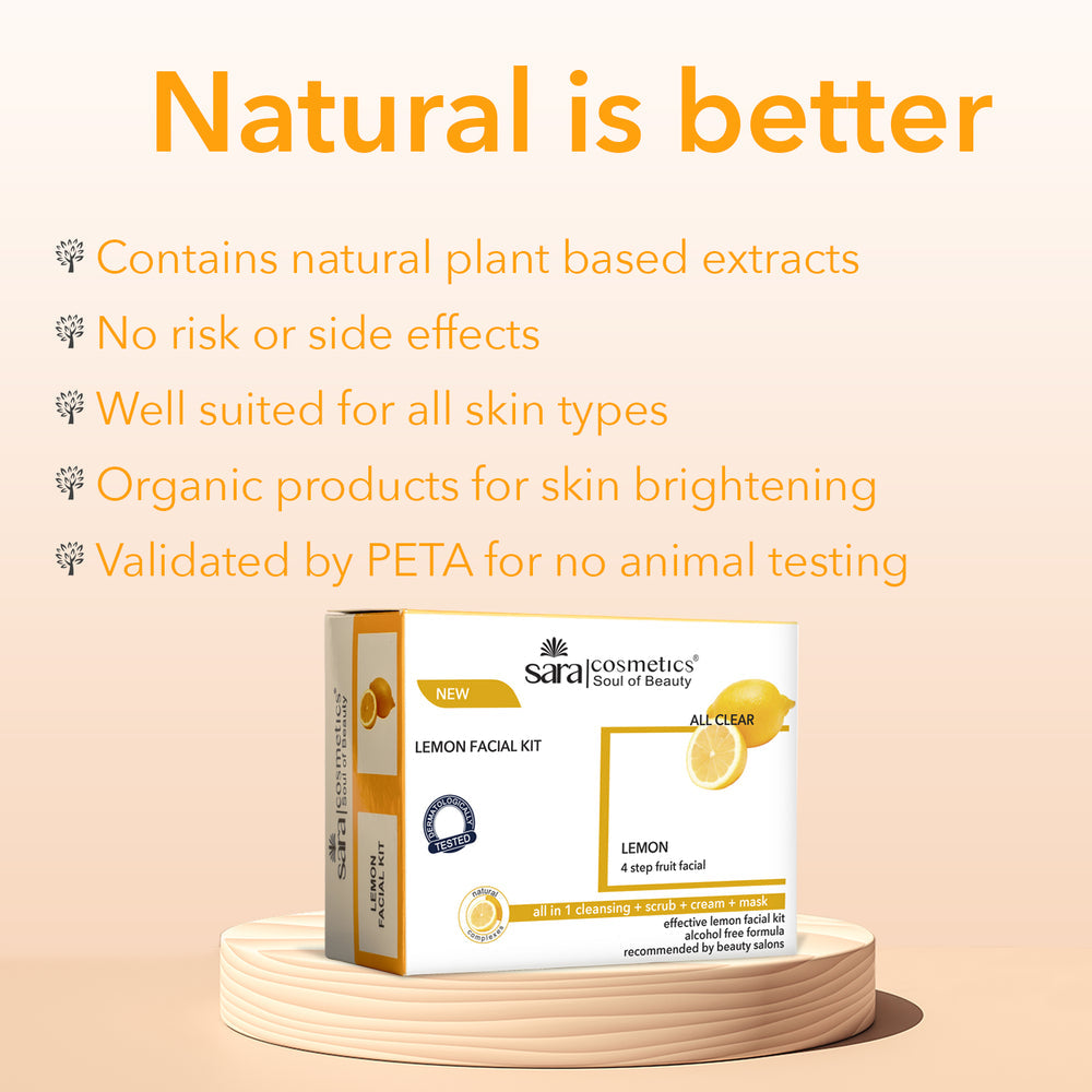 SARA LEMON FACIAL KIT, 4 X 200g - Image 7 - Buy from Indicrest