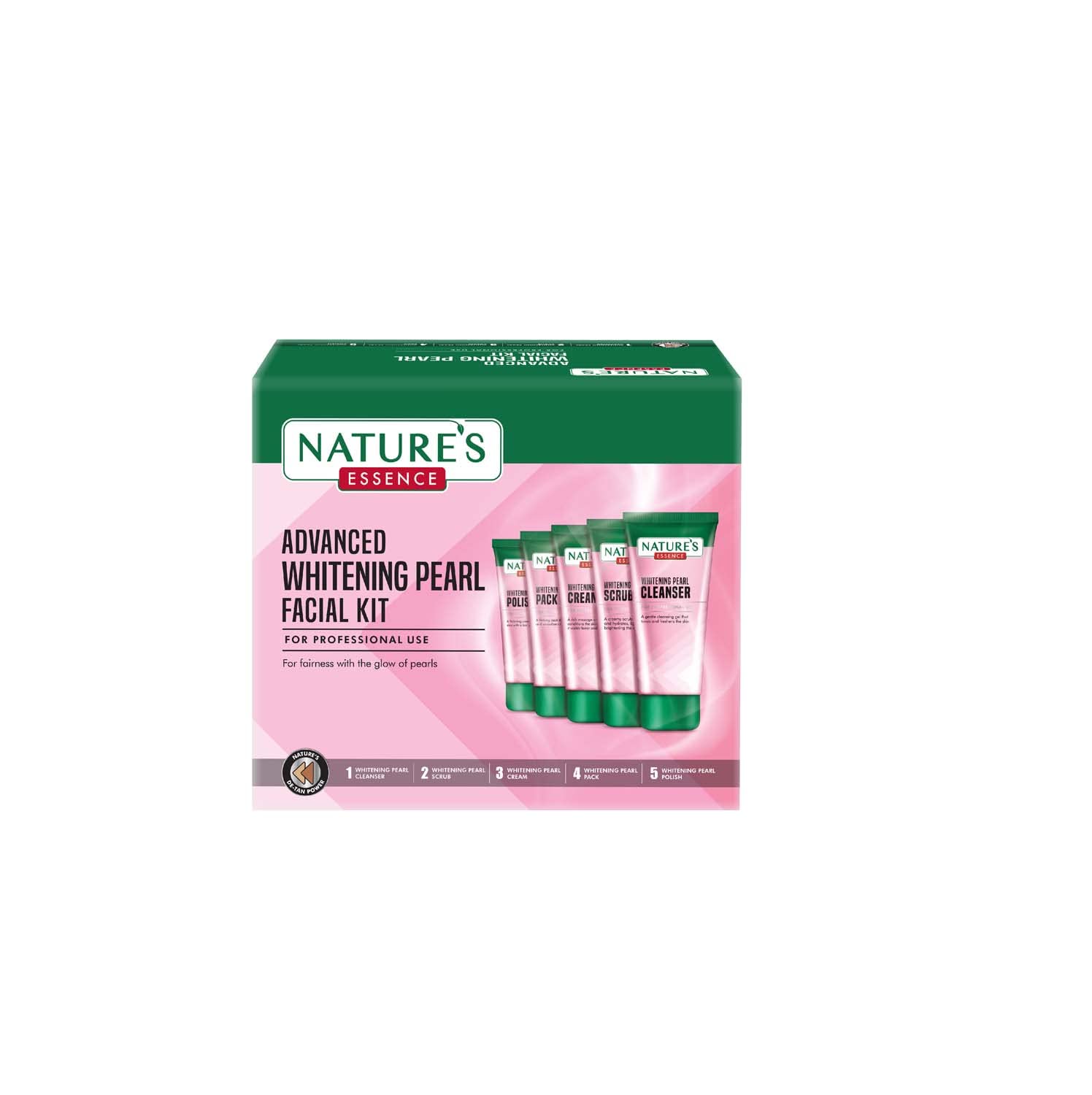 Nature's Essence Advanced Whitening Pearl Facial Kit 1000g - Indicrest