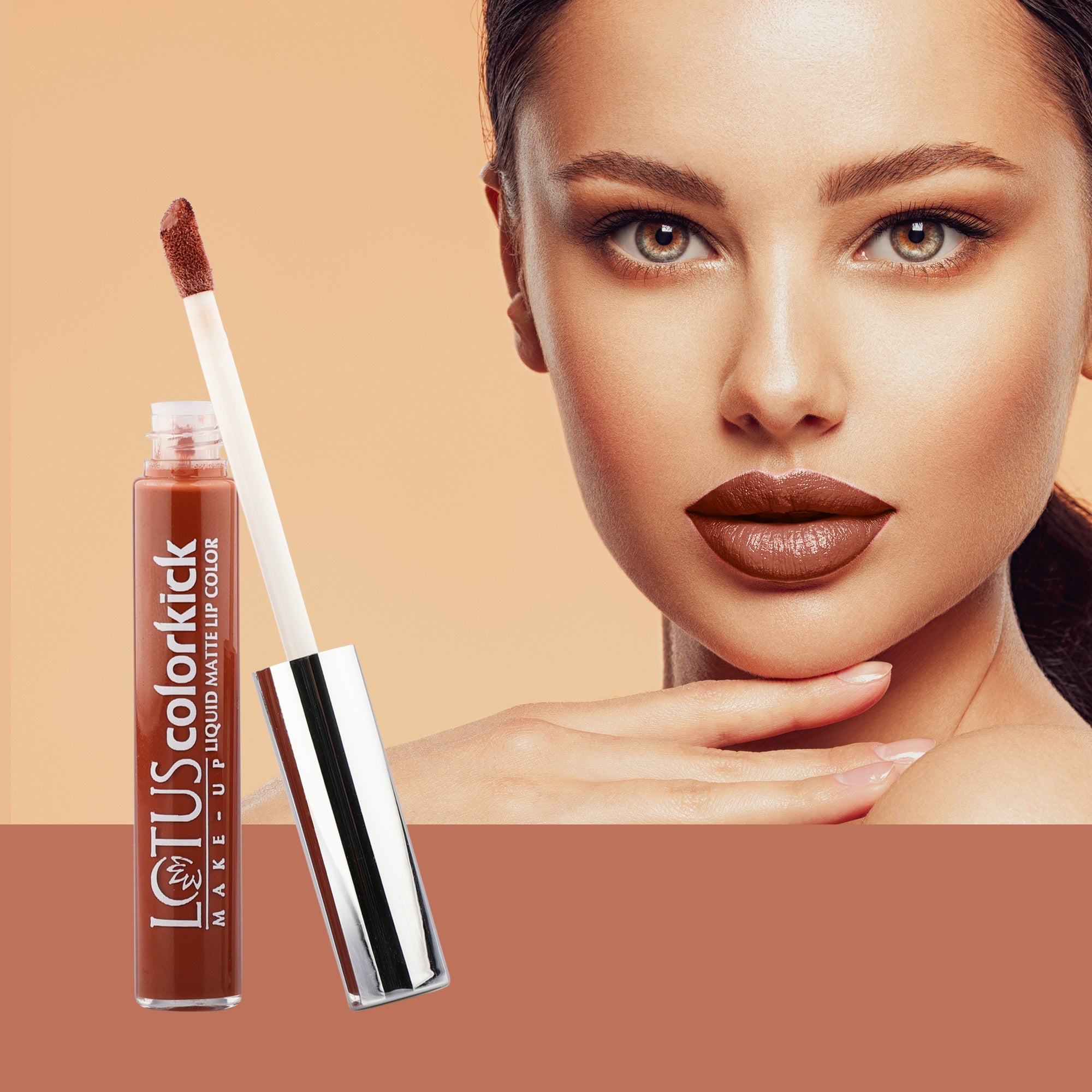 Lotus Herbals Colorkick Liquid Matte LipColor, CLM05, 6g