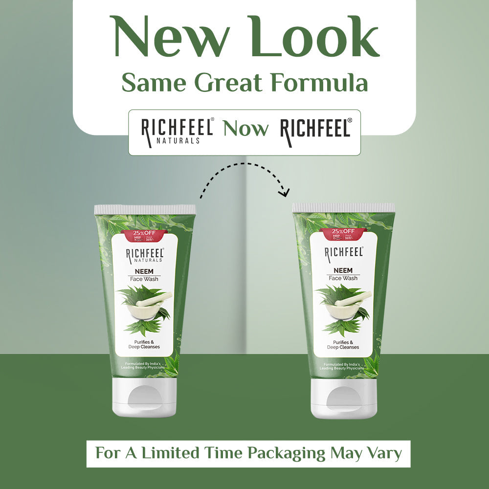Richfeell Neem Face Wash 100g - Image 2 - Buy from Indicrest
