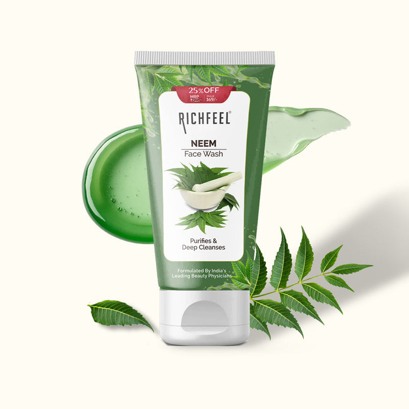 Richfeell Neem Face Wash 100g - Buy from Indicrest