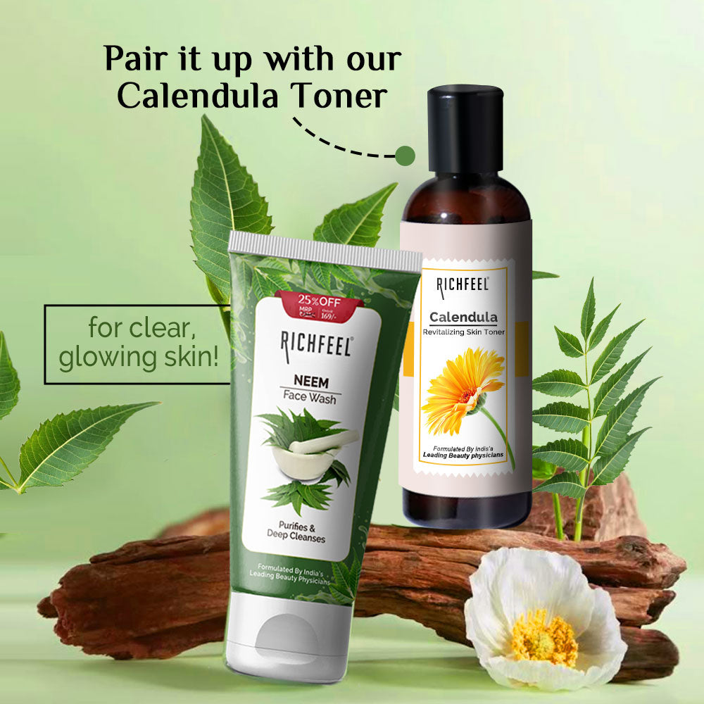 Richfeell Neem Face Wash 100g - Image 8 - Buy from Indicrest