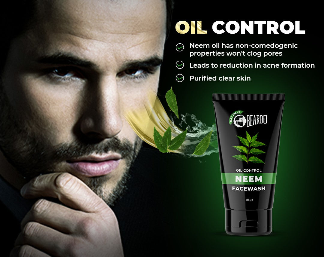 Beardo Neem Facewash for Men, 100ml - Image 4 - Buy from Indicrest