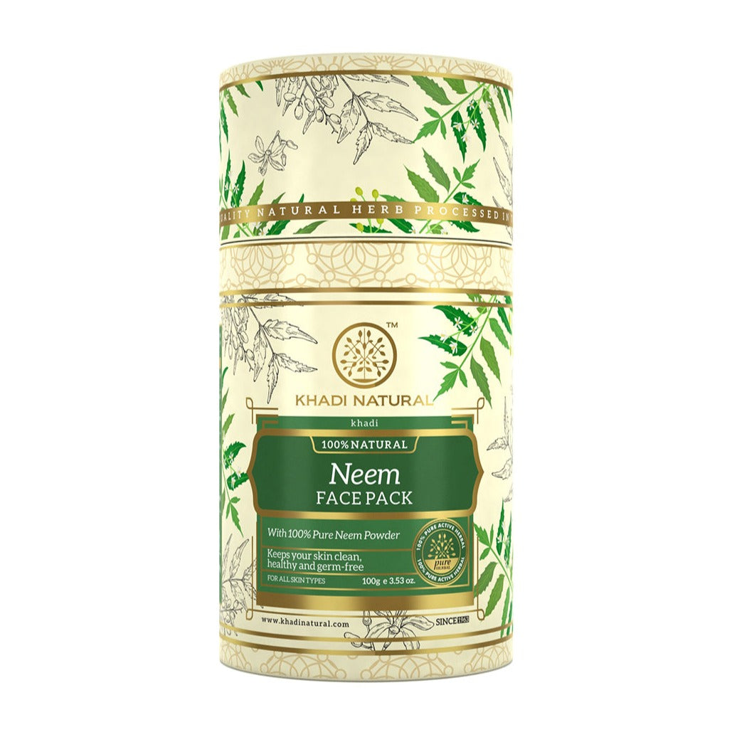 Khadi Natural Neem Face Pack - 100gm - Buy from Indicrest