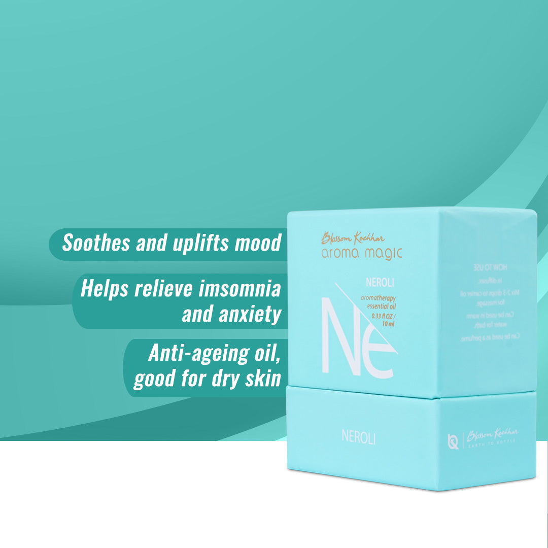 Aroma Magic Neroli Essential Oil For Dry Skin - Uplifts Mood & Relieves Anxiety, 10ml - Image 3 - Buy from Indicrest