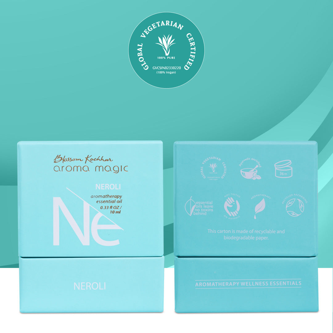 Aroma Magic Neroli Essential Oil For Dry Skin - Uplifts Mood & Relieves Anxiety, 10ml - Image 7 - Buy from Indicrest