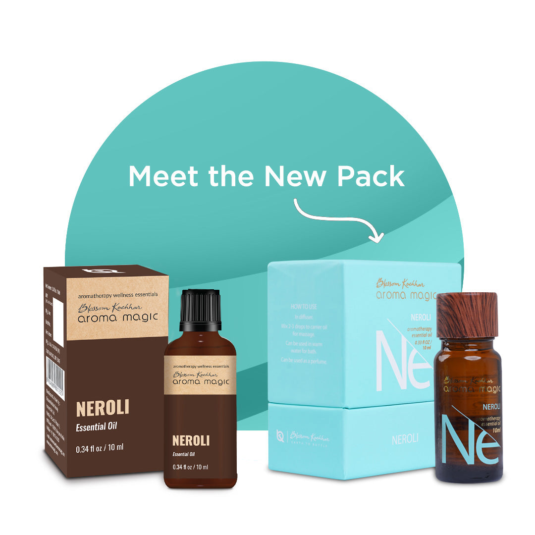 Aroma Magic Neroli Essential Oil For Dry Skin - Uplifts Mood & Relieves Anxiety, 10ml - Buy from Indicrest