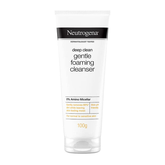 Neutrogena Deep Clean Gentle Foaming Cleanser, 100g - Indicrest Buy at Indicrest