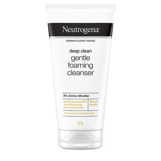 Neutrogena Deep Clean Gentle Foaming Cleanser, 50g - Indicrest Buy at Indicrest
