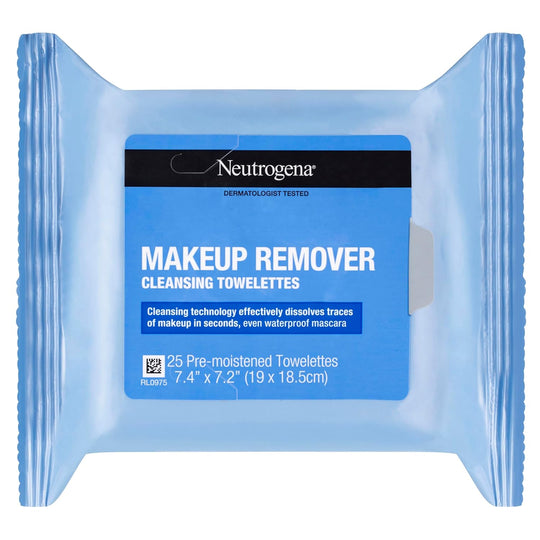 Neutrogena Makeup Remover Towelettes, Pack of 25 - Indicrest Buy at Indicrest