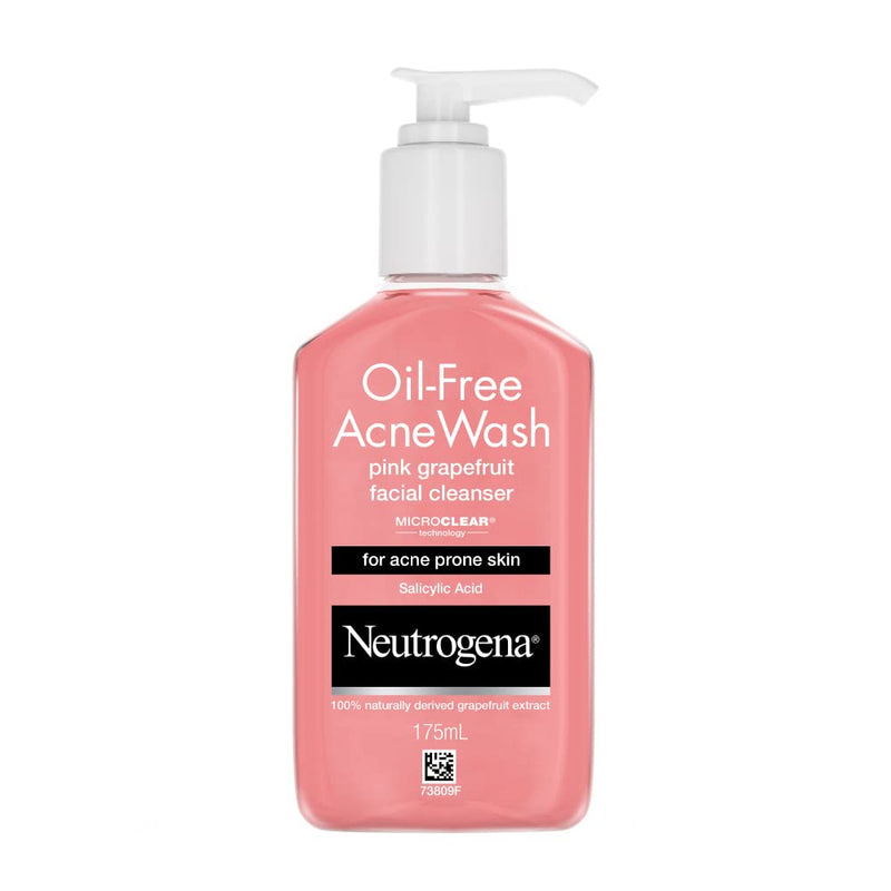Neutrogena Oil Free Acne Wash Pink Grapefruit, 175ml - Indicrest Buy at Indicrest