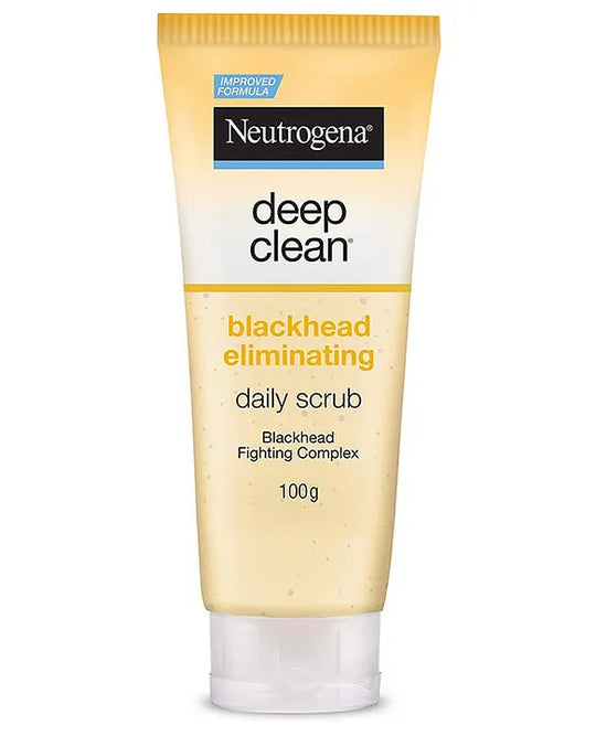 Neutrogena Deep Clean Blackhead Eliminating Face Scrub & Exfoliator with Salicylic Acid, 100g Buy at Indicrest