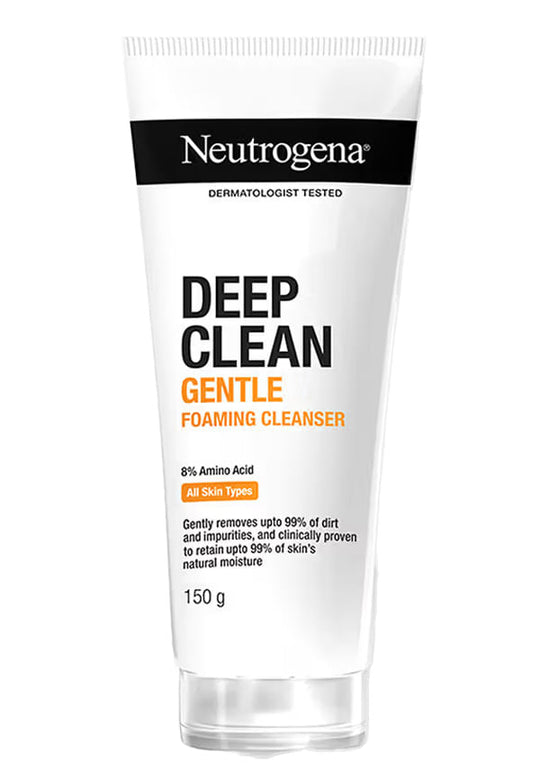 Neutrogena Deep Clean Gentle Foaming Cleanser, 150g Buy at Indicrest