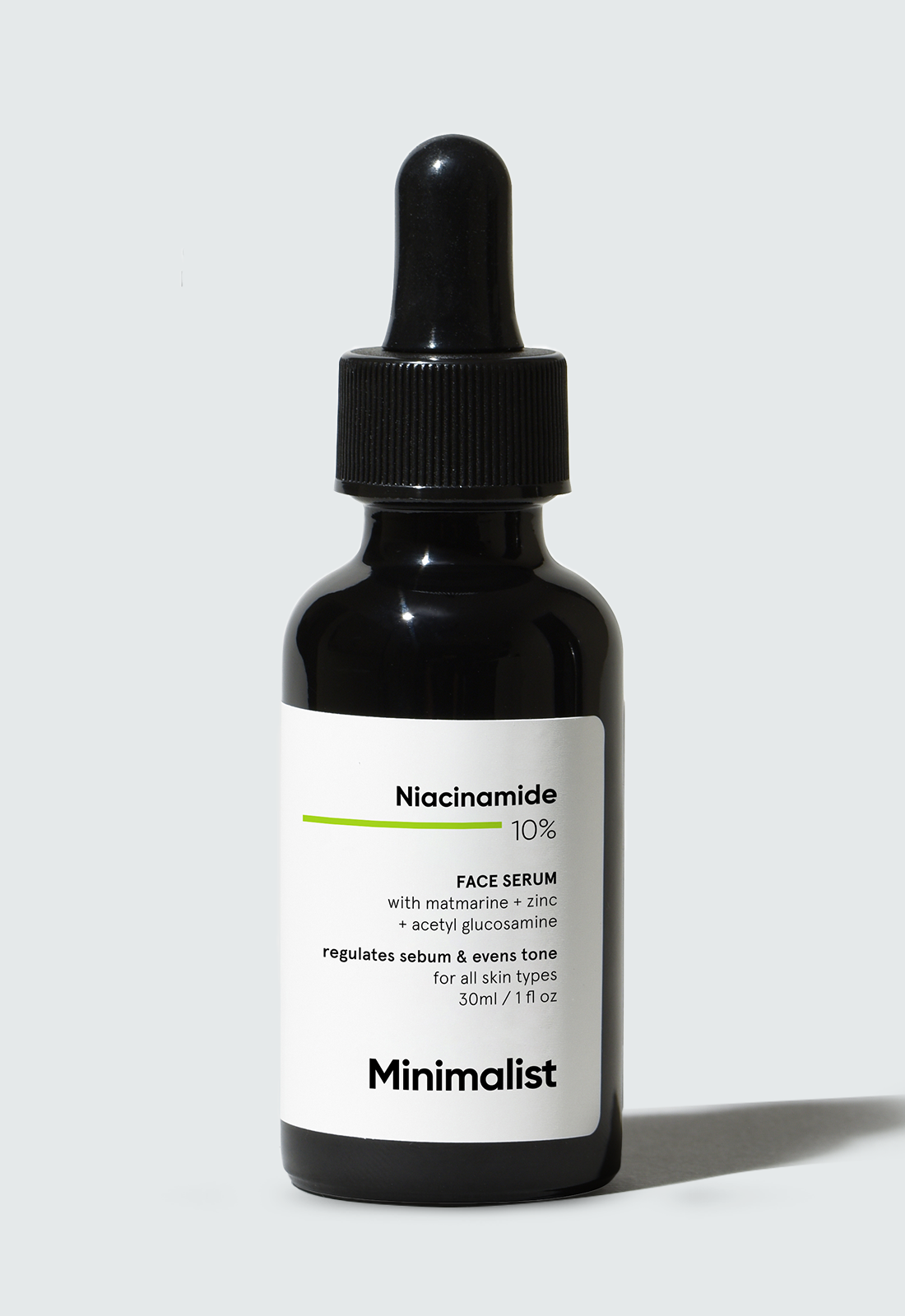 Minimalist Niacinamide 10% Face Serum For  reducing sebum &amp; pores, and even skin tone, 30ml - Buy from Indicrest