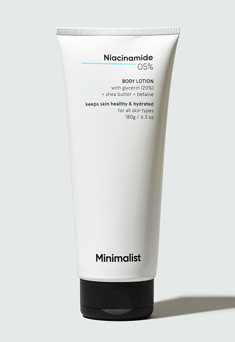 Minimalist Niacinamide 5% Body Lotion For Keeps skin healthy &amp; hydrated, 180g - Buy from Indicrest