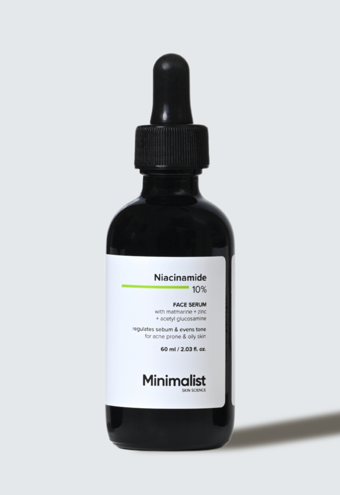 Minimalist Niacinamide 10% Face Serum For  reducing sebum &amp; pores, and even skin tone, 60ml - Buy from Indicrest