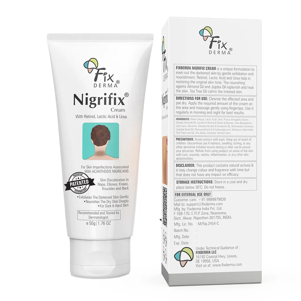 Fixderma Nigrifix Hyperpigmentation Control Cream & Body Wash Kit for Neck, Underarms & Knees, Cream 50g + Body Wash 200ml - Image 3 - Buy from Indicrest