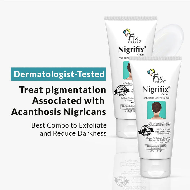 Fixderma Nigrifix Cream 50g Pack of 2 | Treat pigmentation associated with Acanthosis Nigricans - Buy from Indicrest