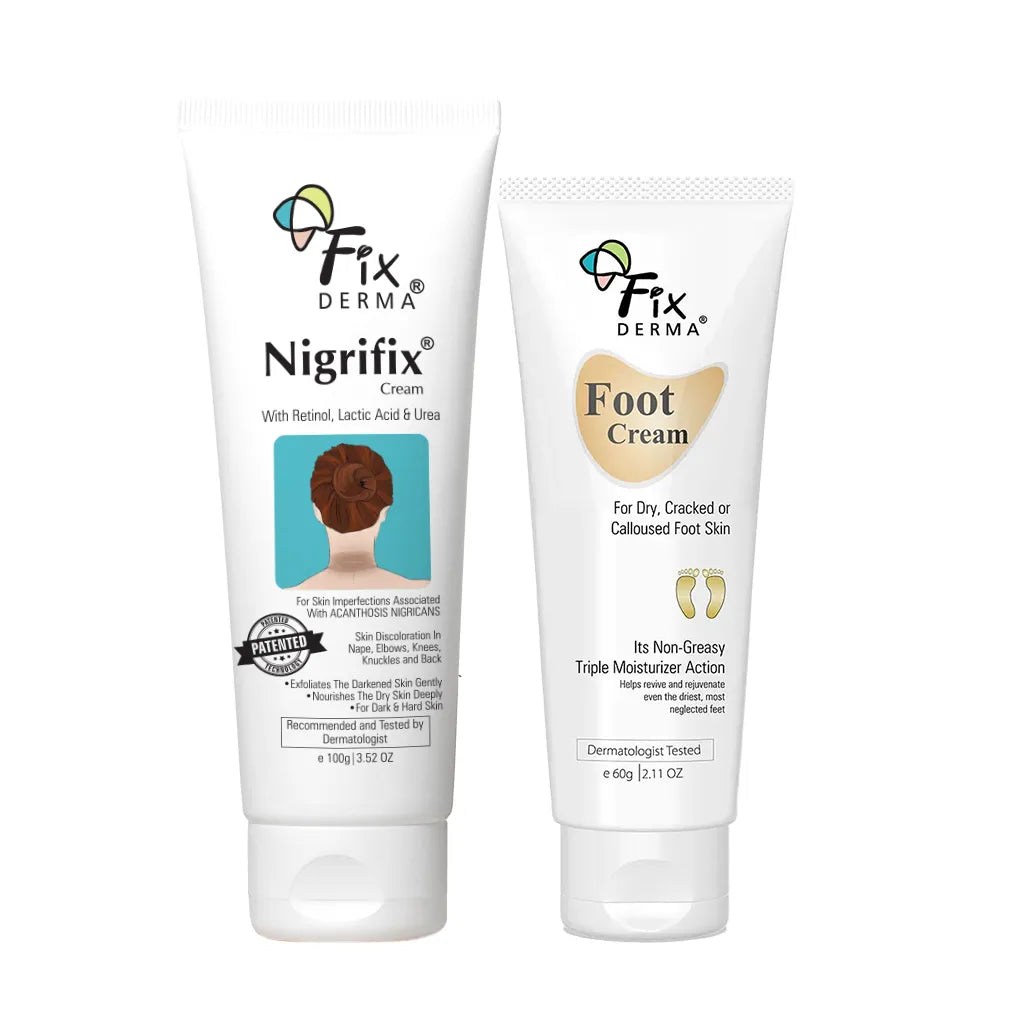 Fixderma Nigrifix Cream & Foot Cream | Targeted Treatment for Pigmentation and Cracked Heels, Nigrifix Cream 100g + Foot Cream 60g - Image 6 - Buy from Indicrest