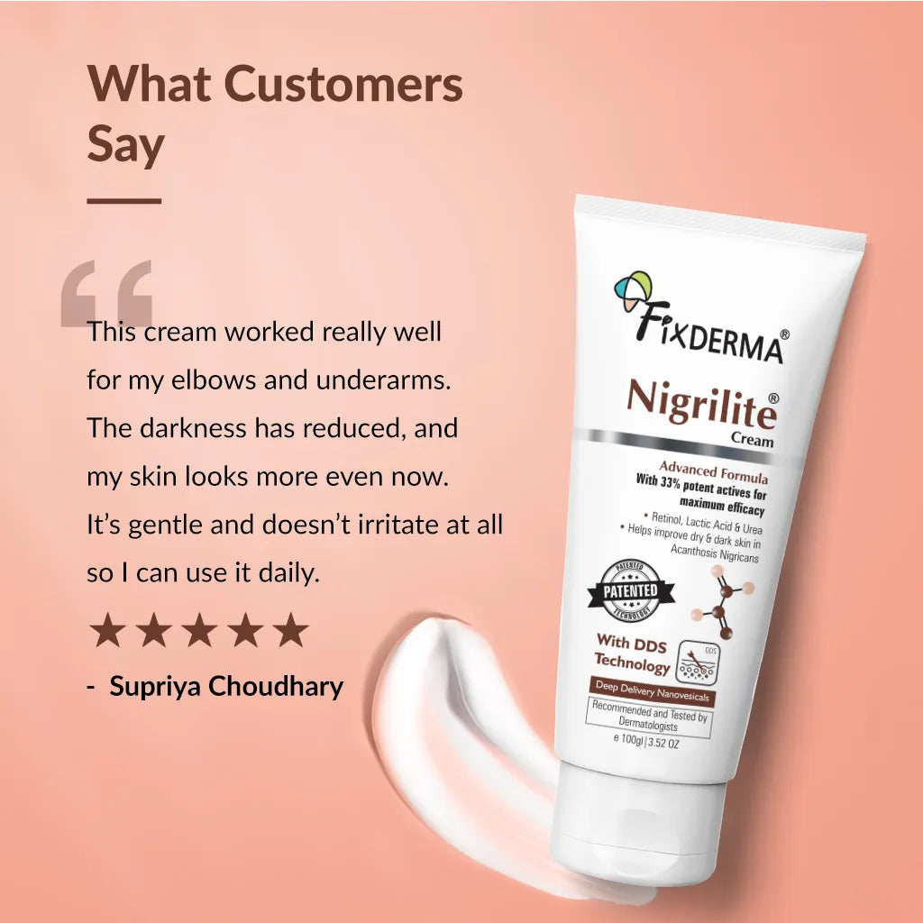 Fixderma Nigrilite Cream | A Specialized Formulation to Treat Hperpigmentation, 100g - Image 6 - Buy from Indicrest