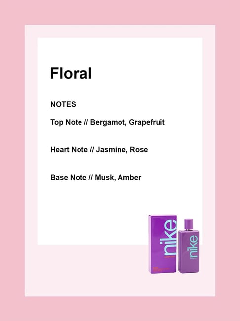 Nike Purple long lasting women perfume 100ml Indicrest