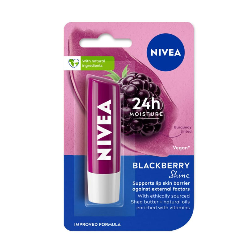 Nivea Blackberry Shine Lip Balm - Indicrest Buy at Indicrest
