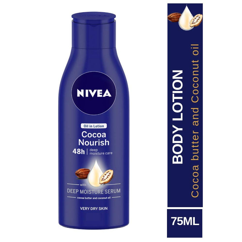 Nivea Cocoa Nourish Body Lotion 75ml - Indicrest Buy at Indicrest