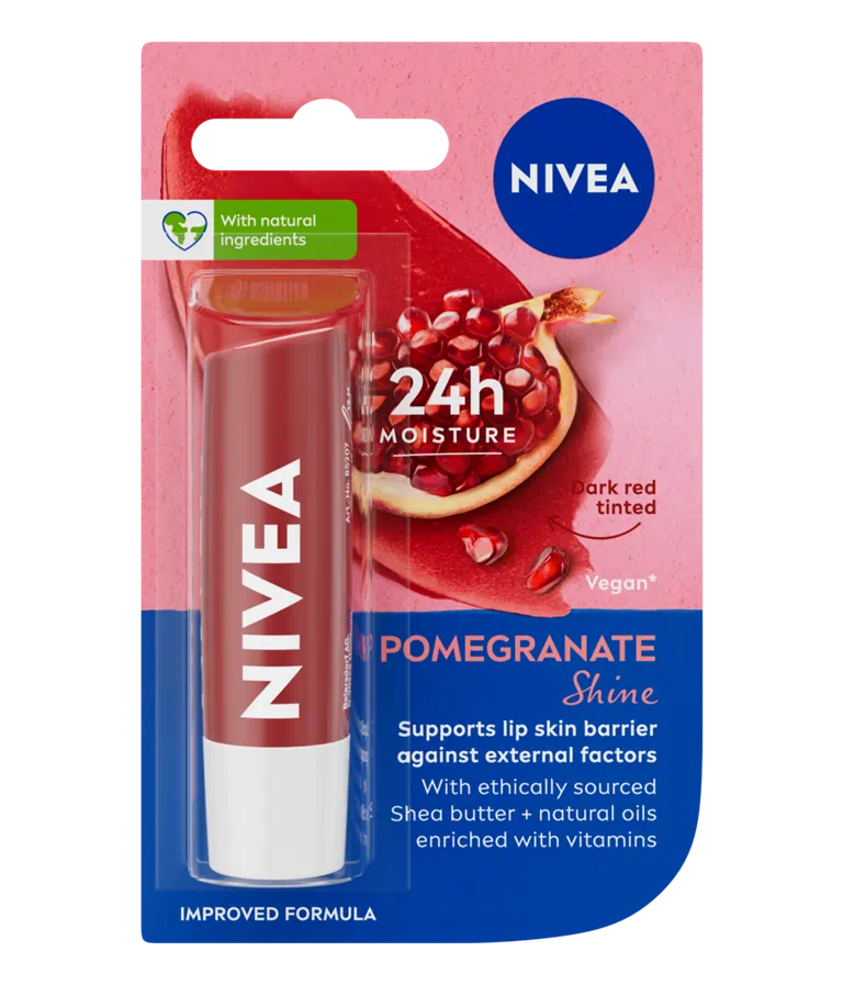 Nivea Pomegranate Shine Lip Balm - Indicrest