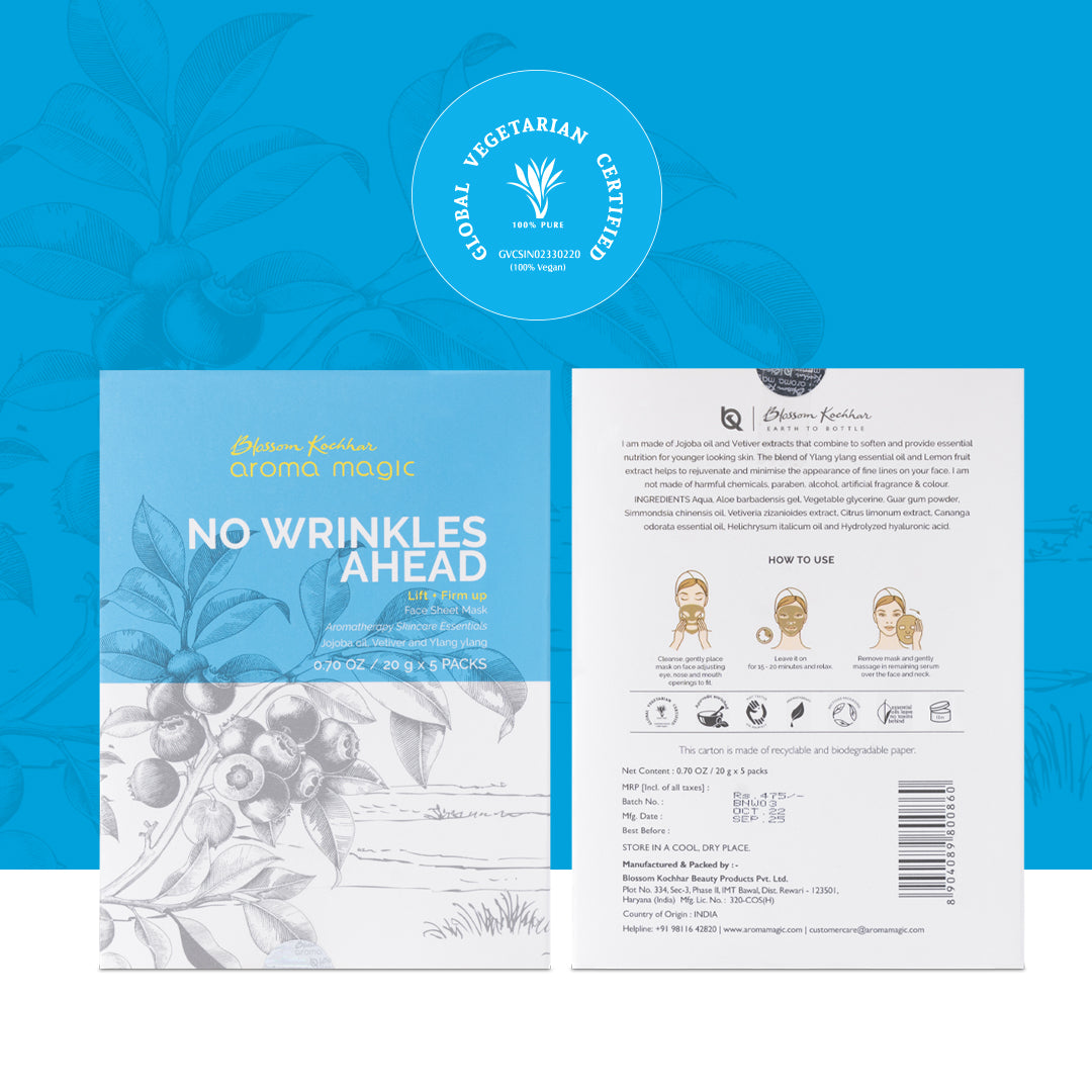 Aroma Magic No Wrinkles Ahead Face Sheet Mask - Image 5 - Buy from Indicrest