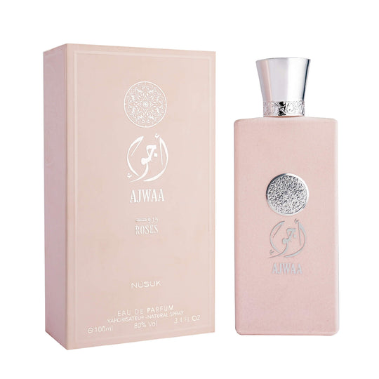 Nusuk Ajwaa Roses Eau De Parfum for Women, 100ml