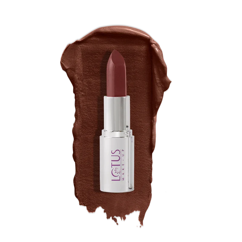 Lotus Herbals Ecostay Butter Matte Lip Color, Pink Precious, 4.2g