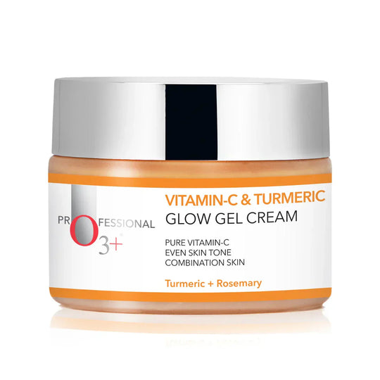 Vitamin- C & Turmeric Glow Gel Cream for Dark Spots & Acne Scars (50g) - Indicrest Buy at Indicrest