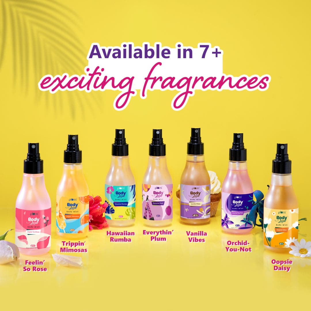 Plum Oopsie Daisy Body Mist by Plum BodyLovin' | Long Lasting | Travel-Friendly | Citrusy-Floral Fragrance | Perfume Body Spray, 150ml