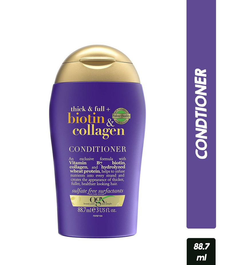 OGX Thick & Full Biotin & Collagen Conditioner (88.7ml) - Indicrest Buy at Indicrest