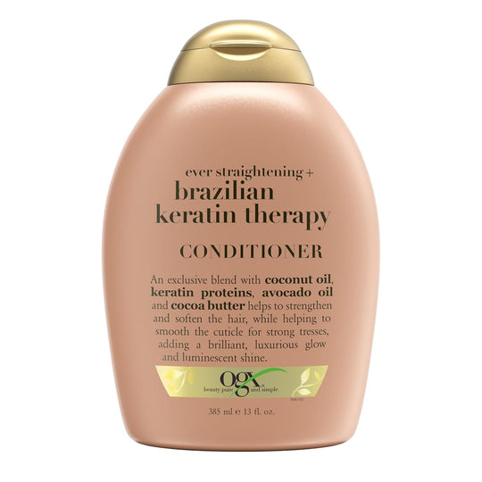 OGX Brazillian Keratin Smooth Conditioner, 385ml - Indicrest Buy at Indicrest