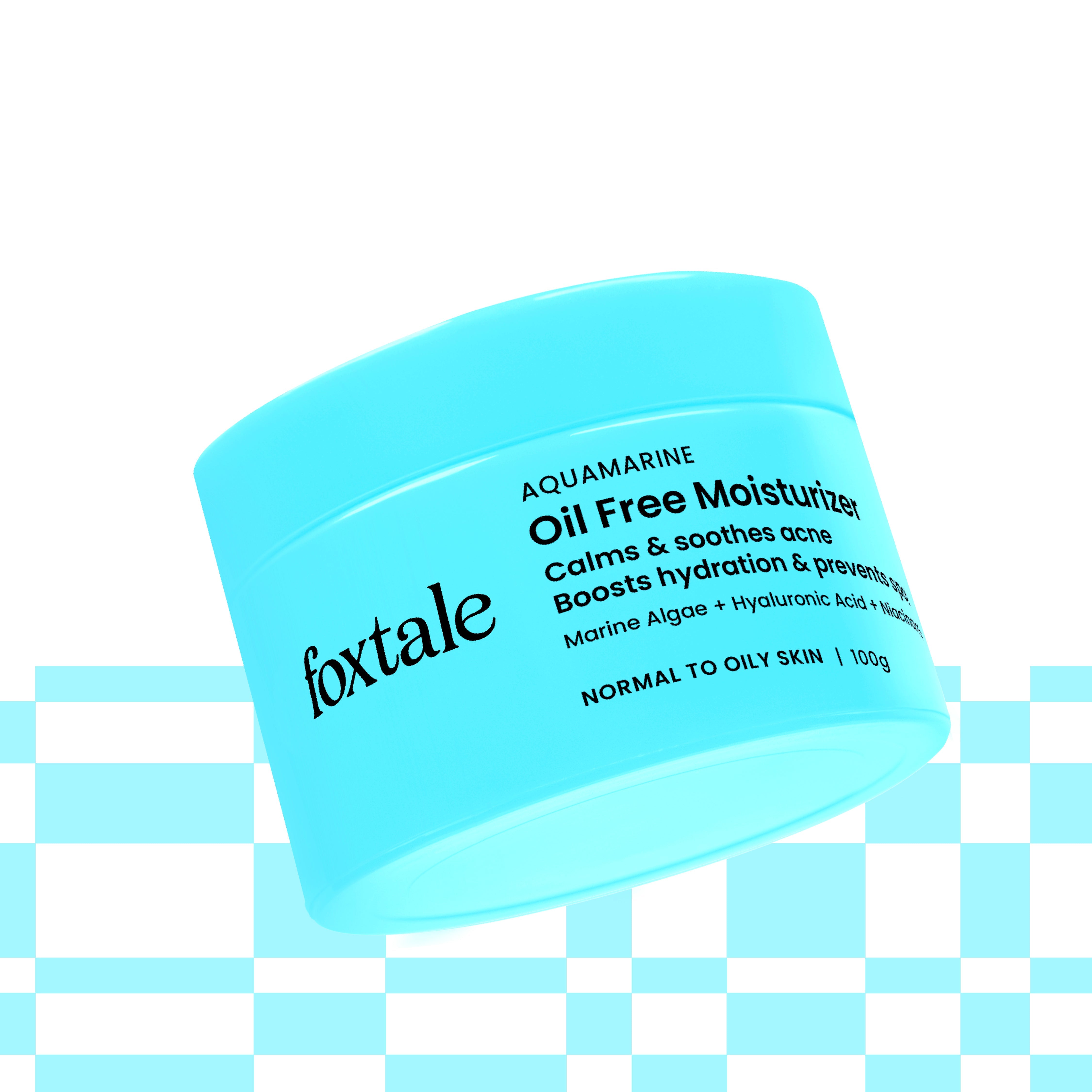 Foxtale Oil Free Moisturizer Hydrates, calms & brightens oily & acne-prone skin | 100 ml - Buy from Indicrest
