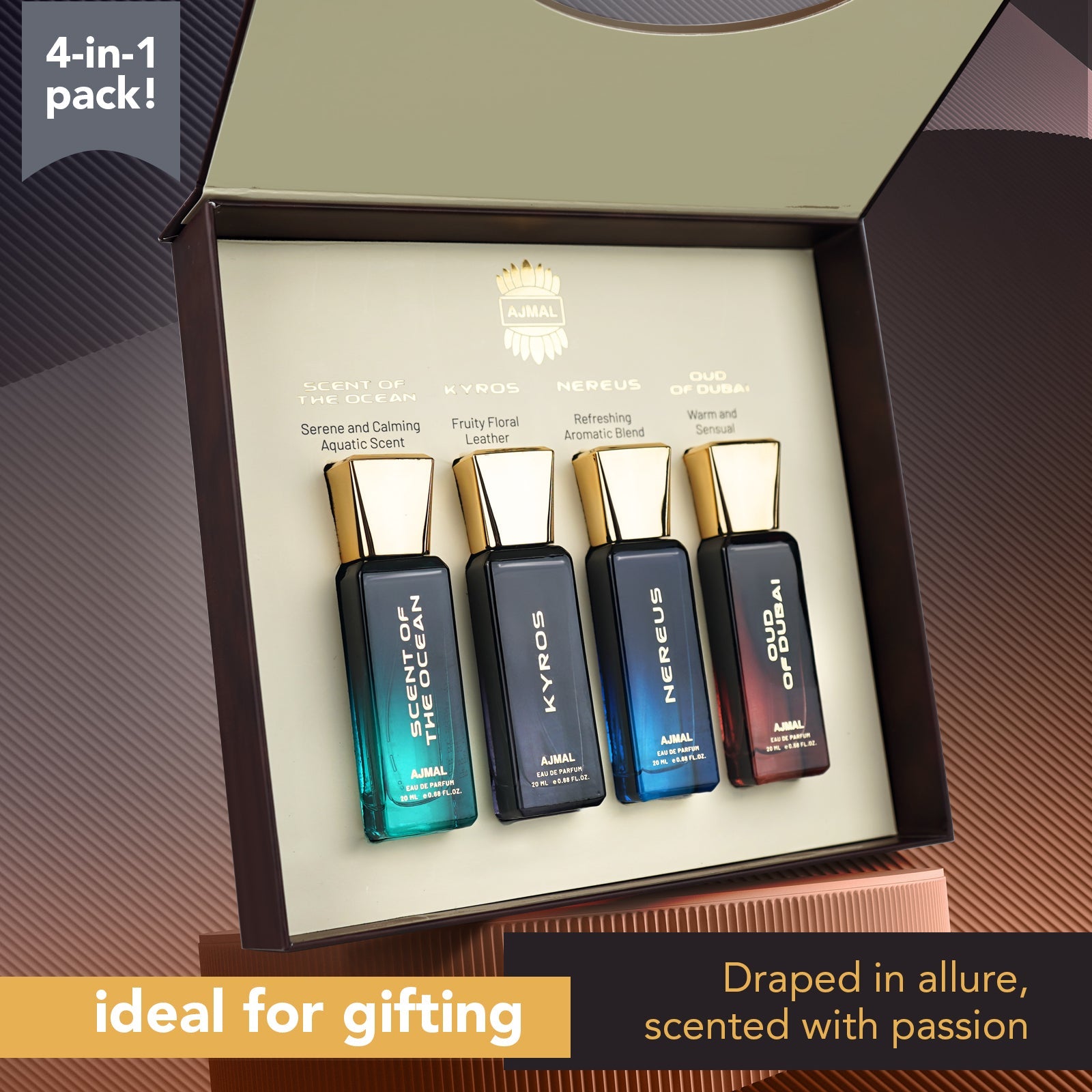 OUD OF DUBAI Perfume Giftpack 80ML for Unisex - Image 2 - Buy from Indicrest