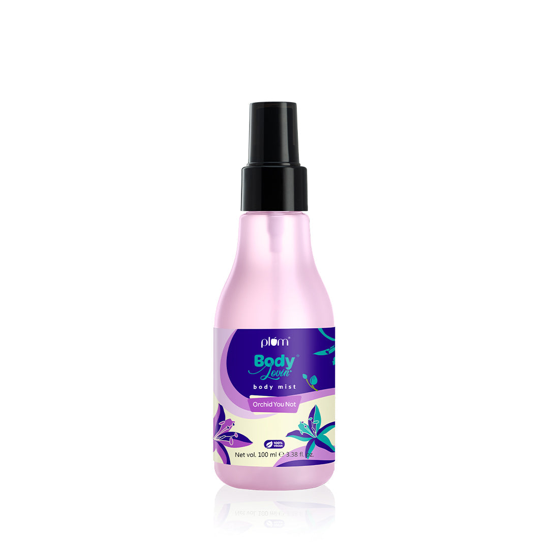 Plum Orchid-You-Not Body Mist by Plum BodyLovin' | Long Lasting | Travel-Friendly | Fresh Floral Fragrance | Perfume Body Spray, 150ml