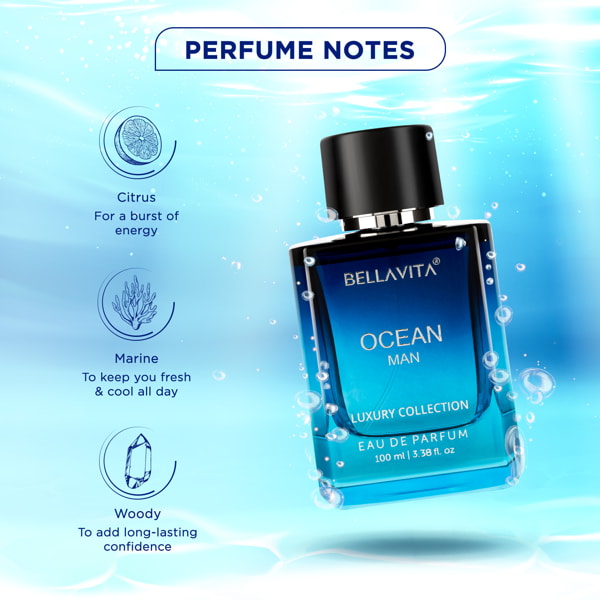 OCEAN Man Perfume- 100ml - Image 2 - Indicrest