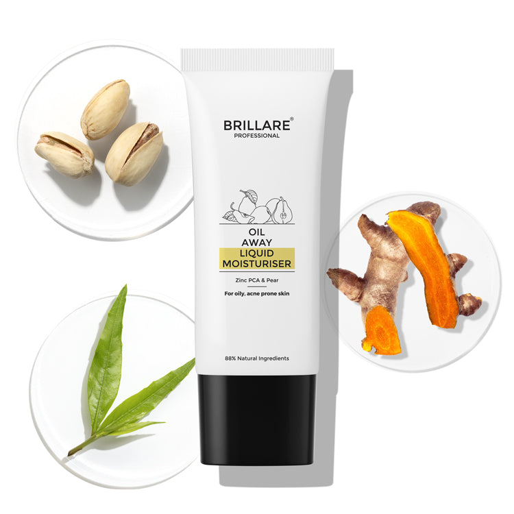 Brillare Oil Away Moisturiser For Oily, Acne Prone Skin, 50ml - Buy from Indicrest