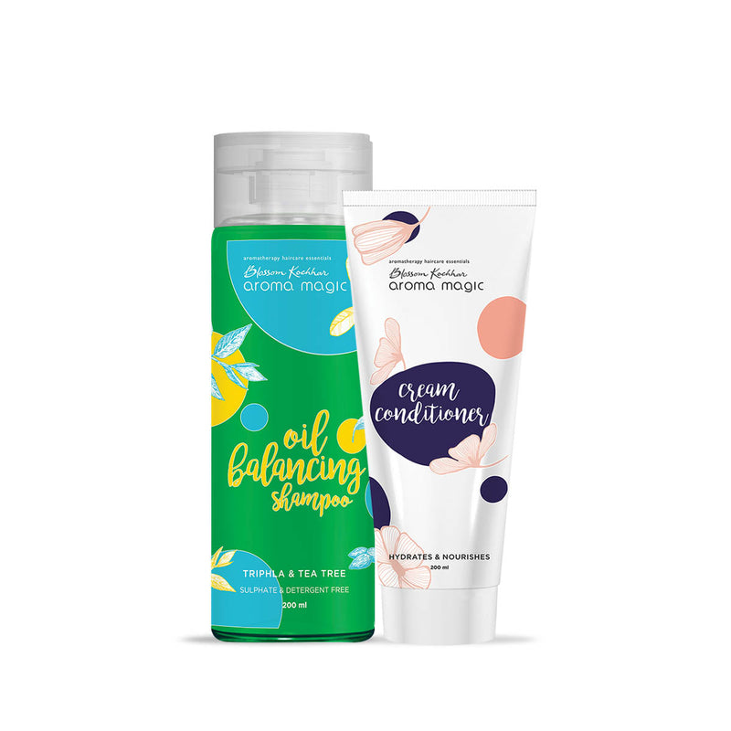 Aroma Magic Oily Scalp Control Combo, Shampoo 200ml + Conditioner 200ml Oil - Buy from Indicrest