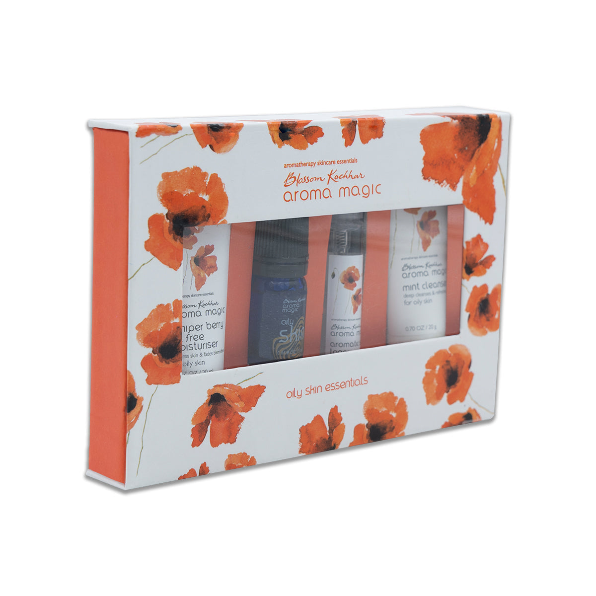 Aroma Magic Oily Skin Essentials Kit, Cleanser 20g + Toner 20ml + Skin Oil 5ml + Lotion 20ml - Image 3 - Buy from Indicrest
