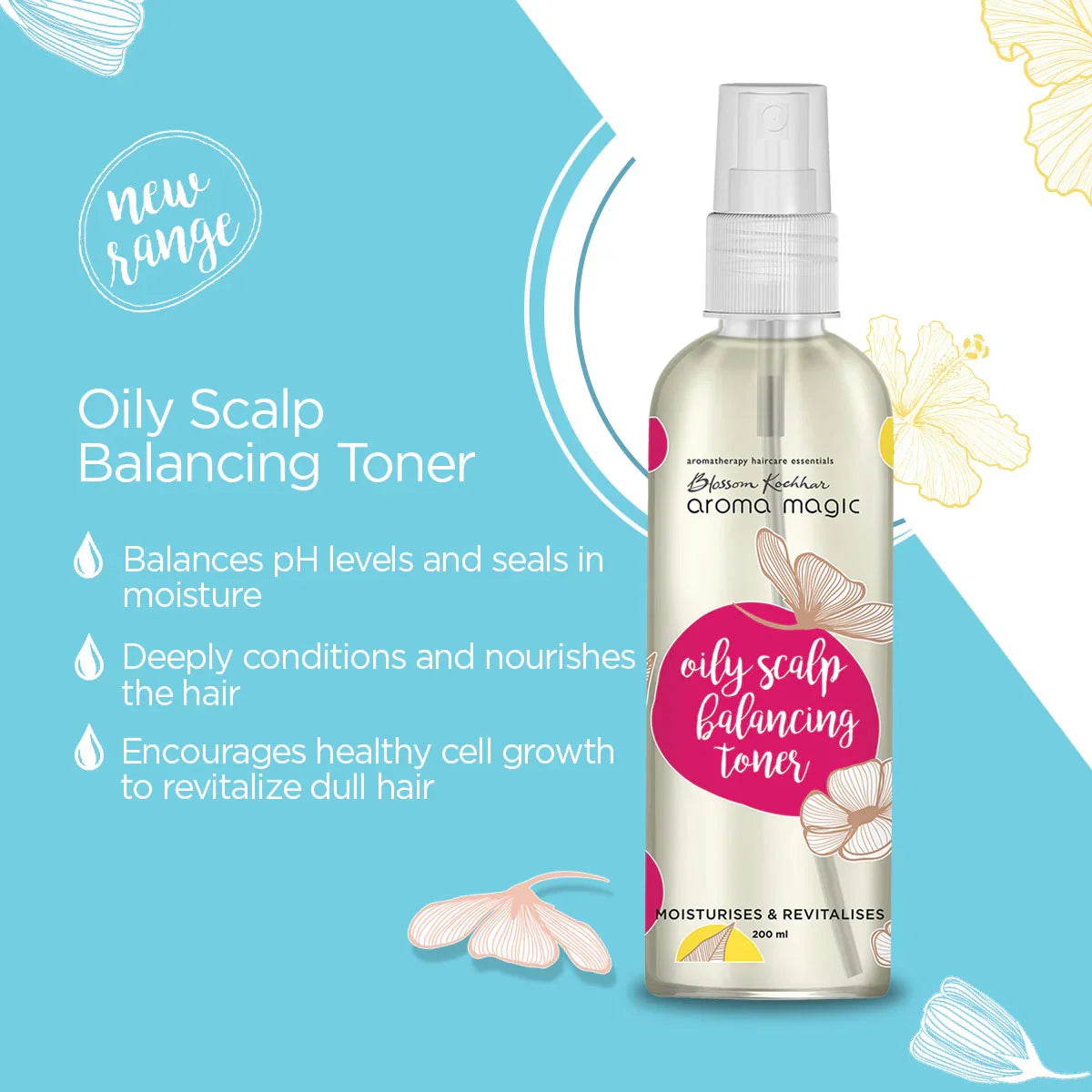 Aroma Magic Oily Scalp Balancing Toner, 200ml - Image 7 - Buy from Indicrest