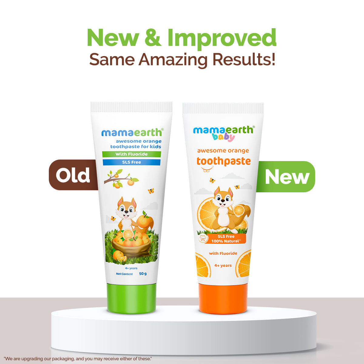 Mamaearth Sulfate Free Awesome Orange Toothpaste For Kids With Fluoride - Image 2 - Buy from Indicrest