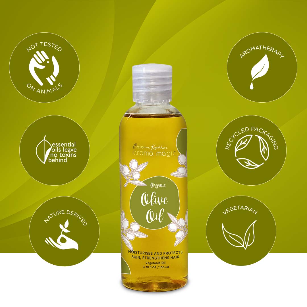 Aroma Magic Organic Olive Oil, 100ml - Image 3 - Buy from Indicrest
