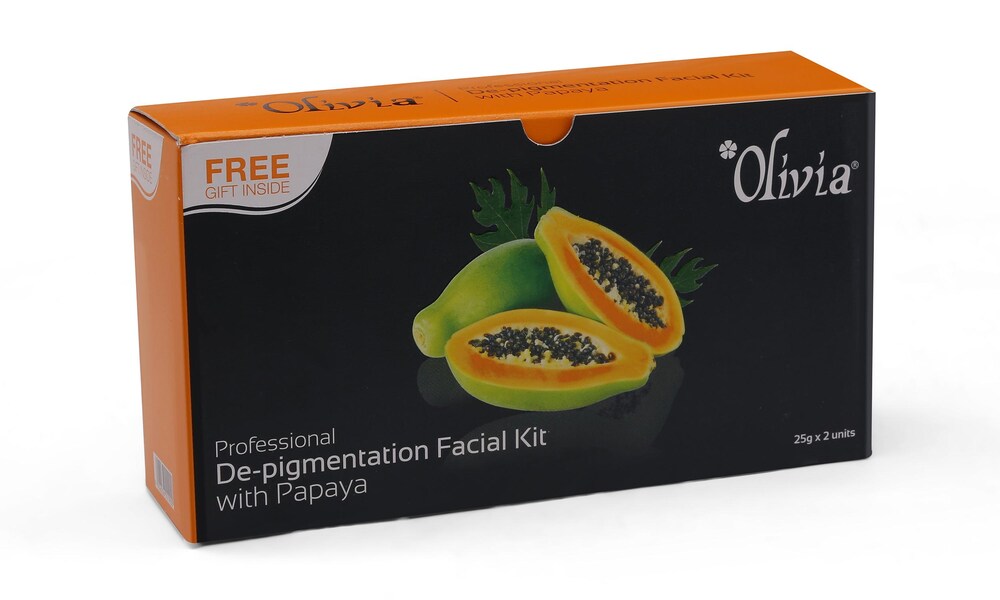 Olivia Papaya Facial Kit, 50g - Indicrest